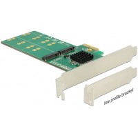 Karta PCI Express -> 4 X M.2 Low Profile Delock