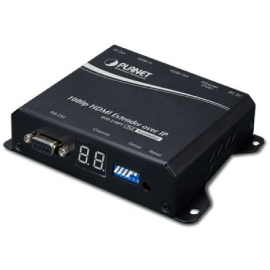 Transmiter Planet IHD-210PT HDMI Extender Over IP 1port POE 100base-Tx