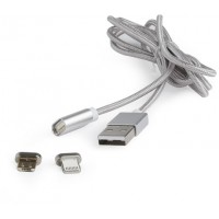 Kabel USB Micro + Lightning Magnetyczny Combo 2.0 1 M Gembird