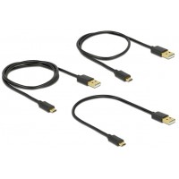 Kabel USB Micro Am-Mbm5p 2.0 0.3m 0.6m 0.9m Zestaw Delock