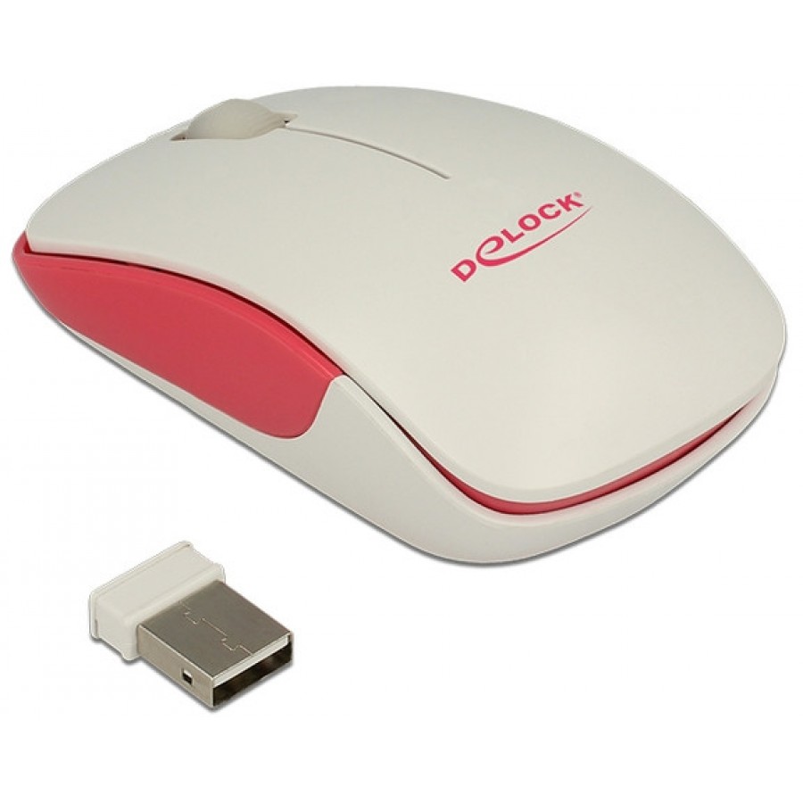 Mysz Optyczna 1-Scroll Wireless Delock