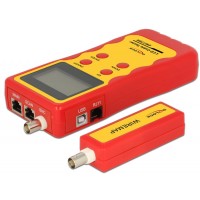 Tester Kabli RJ45 & RG-12 & BNC & USB Delock