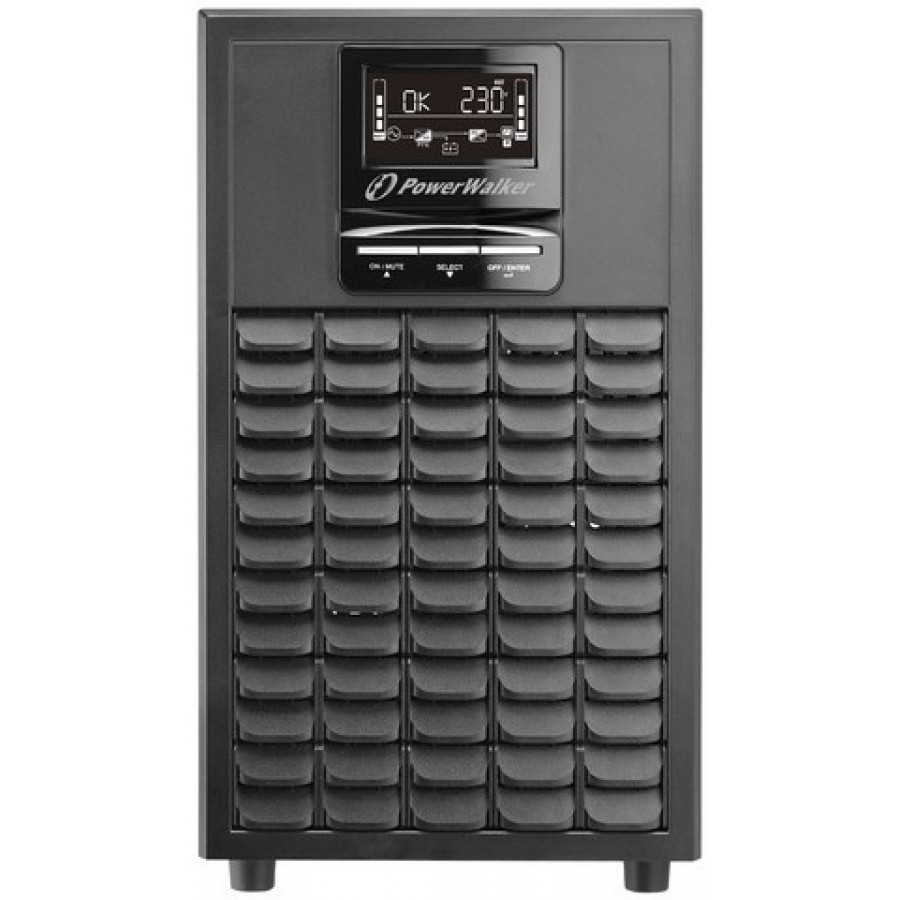 Ups Powerwalker On-Line 1/1 Fazy 2000 VA Cg Pf1 USB/Rs-232, 8 X IEC C13, Epo, Wolnostojący