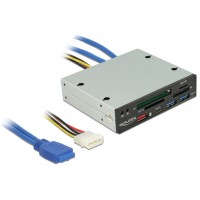 Frontpanel Delock 2xUSB 3.1/1xUSB 3.1 Type-C/1xUSB/Czytnik Kart