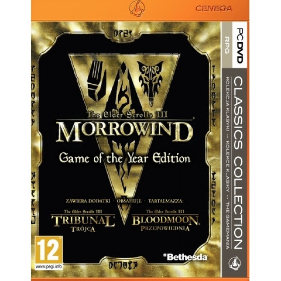 Gra The Elder Scrolls III: Morrowind Game Of The Year PC