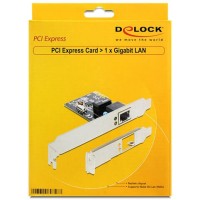 Karta PCI Express ->LAN 1Gb + Low Profile Delock