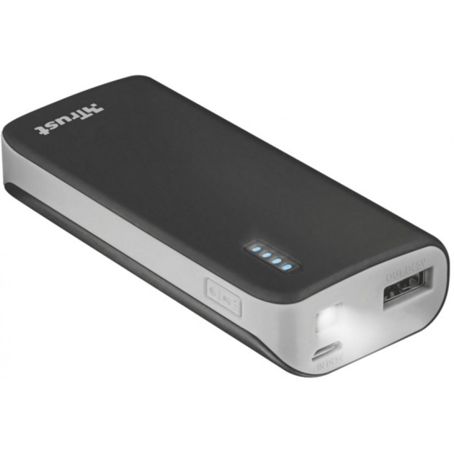 Power Bank Trust Primo Czarny 4400mAh