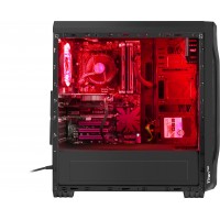 Obudowa Genesis Titan 750 Red Midi Tower Z Oknem, Reg. Obr., USB 3.0, Bez Zasilacza