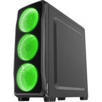 Obudowa Genesis Titan 750 Green Midi Tower Z Oknem, Reg. Obr., USB 3.0, Bez Zasilacza