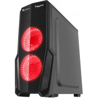 Obudowa Genesis Titan 800 Red Midi Tower Z Oknem, USB 3.0, Bez Zasilacza