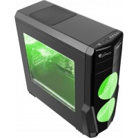 Obudowa Genesis Titan 800 Green Midi Tower Z Oknem, USB 3.0, Bez Zasilacza