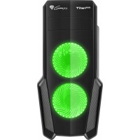 Obudowa Genesis Titan 800 Green Midi Tower Z Oknem, USB 3.0, Bez Zasilacza