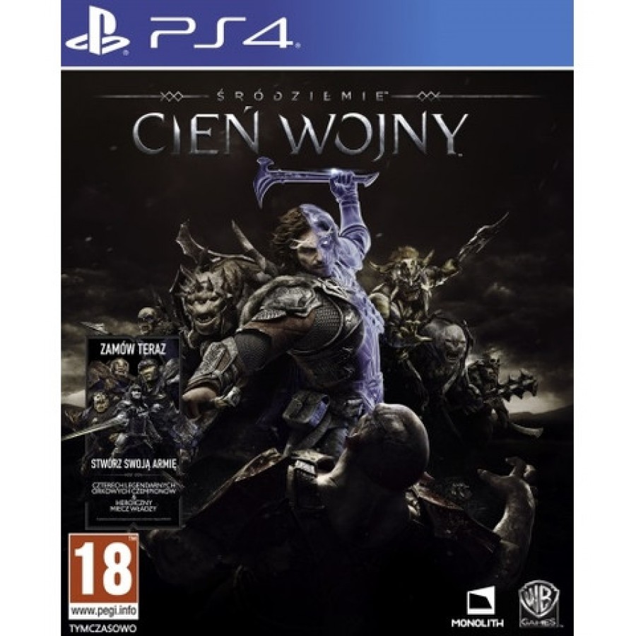 Gra Środziemie: Cień Wojny PS4