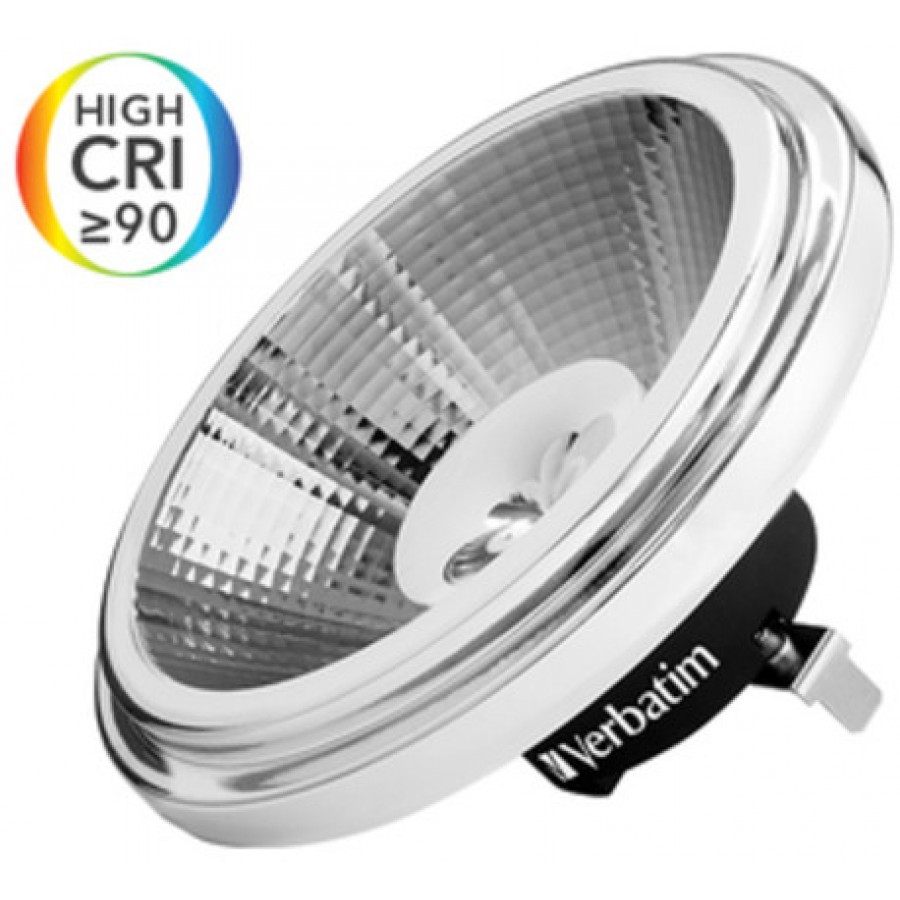 Żarówka Led Verbatim G53 Ar111 2700K 10W 675lm