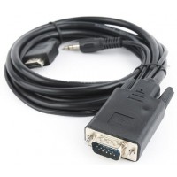 Kabel HDMI(M)->VGA+Audio 1.8m Gembird