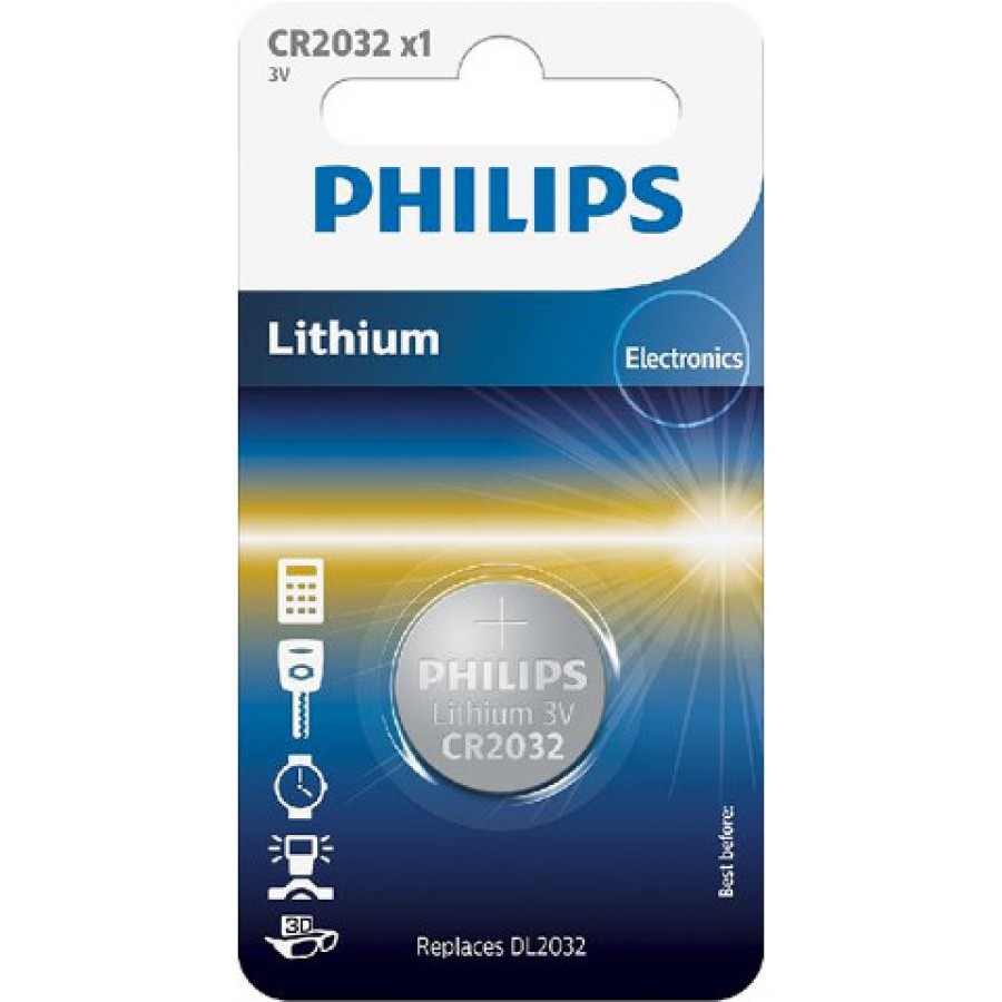 Bateria Litowa Philips CR2032 1 Szt Blister