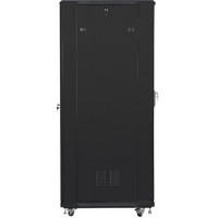 Szafa Instalacyjna Rack Stojąca 19" 37u 800x800 Czarna Lanberg Flat Pack