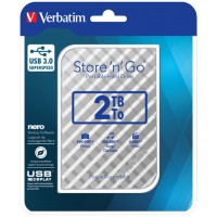 Dysk Zewnętrzny Verbatim Store N Go HDD 2TB 2,5" USB 3.0 Gen2 Silver