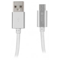 Kabel USB Micro Am-Mbm5p 2.0 Czarny 1m Oplot Extreme Media