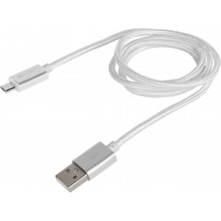 Kabel USB Micro Am-Mbm5p 2.0 Czarny 1m Oplot Extreme Media