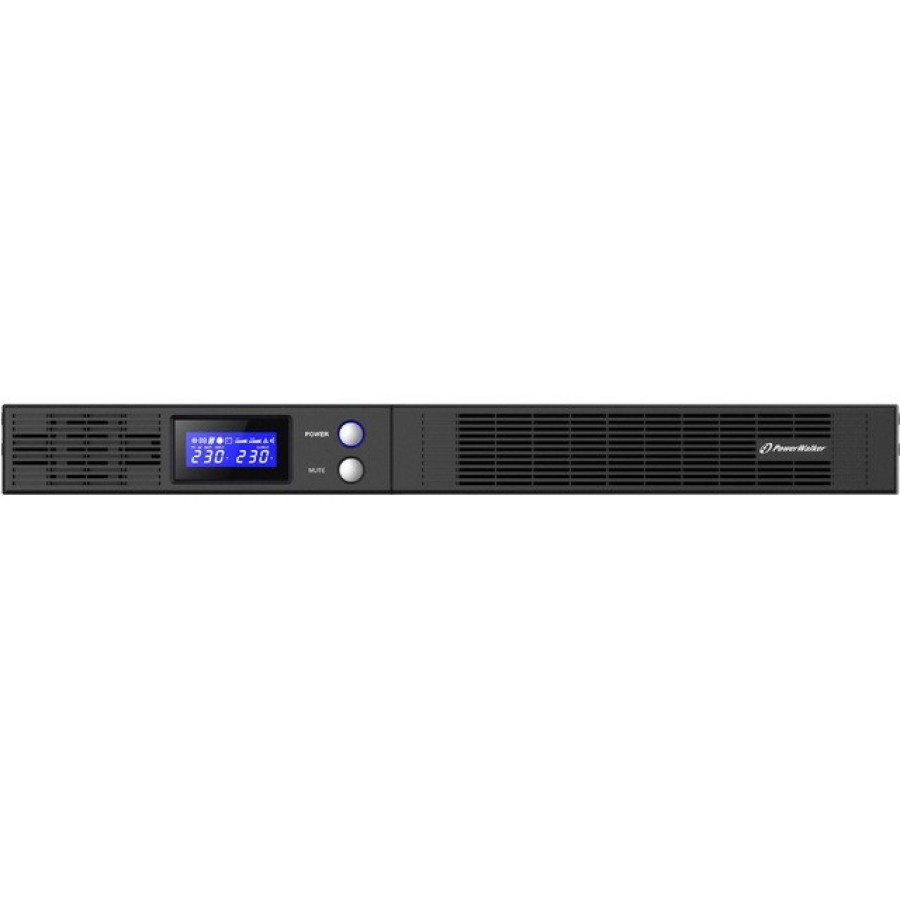 UPS Powerwalker Line-Interactive 500VA R1U 4x Iec Out, USB-Hid/RS-232, Rack 19"