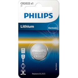 Bateria Philips Litowa CR2025 3V 1 Szt Blister