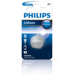 Bateria Philips Litowa CR2016 3V 1 Szt Blister