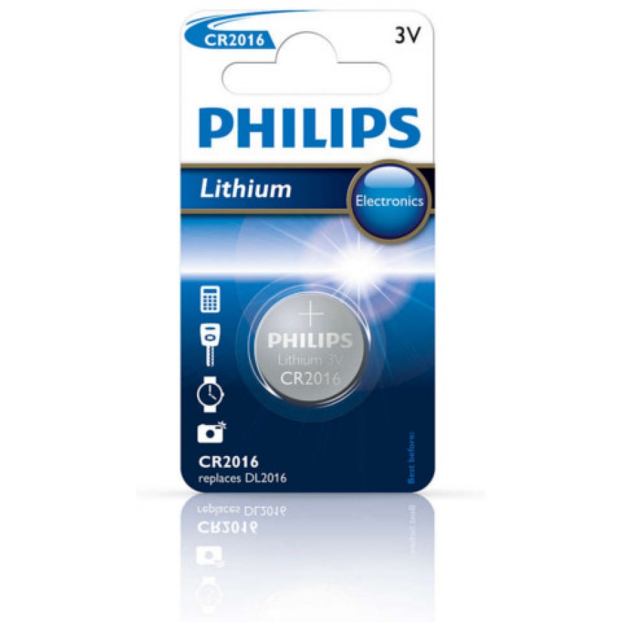 Bateria Philips Litowa CR2016 3V 1 Szt Blister