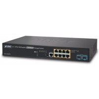 Switch Planet MGS-5220-8p2x 8-Port POE 100base-Tx+2port 1G/10G SFP+