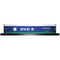 M-Disc DVD R Verbatim 4.7GB X4 Printable 10 Cake