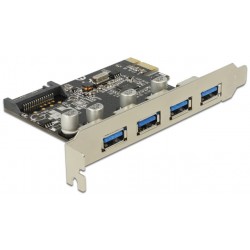 Karta PCI Express->USB 3.0 4-Port Delock