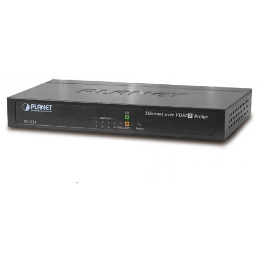 Most Ethernet Przez VDSL2 Planet 4-Porty 10/100base-Tx