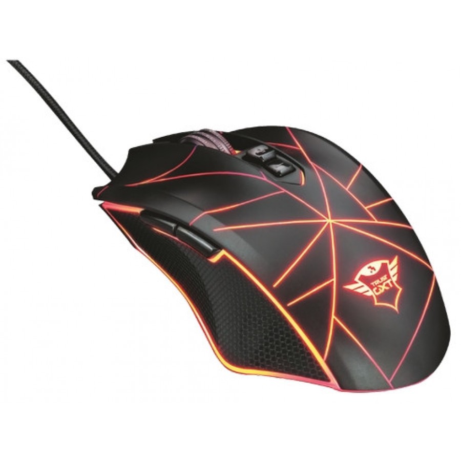 Mysz Dla Graczy Trust Gxt 160 Ture 4000dpi RGB Czarna