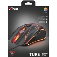 Mysz Dla Graczy Trust Gxt 160 Ture 4000dpi RGB Czarna