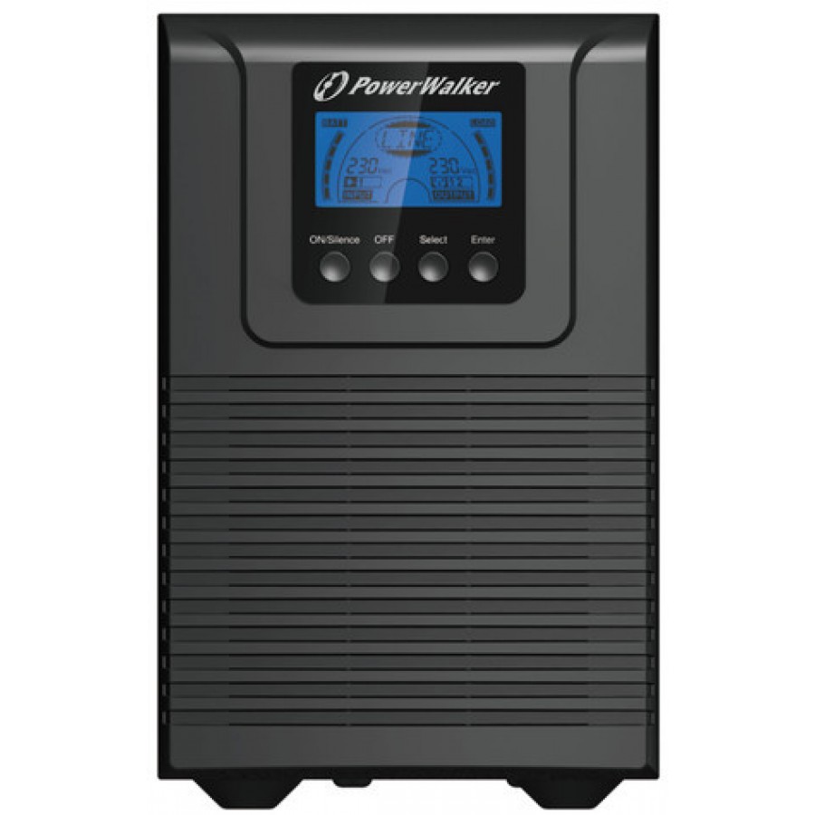 UPS Powerwalker On-Line 1000VA TGB 4x IEC Out, USB/RS-232, LCD, Tower, Epo