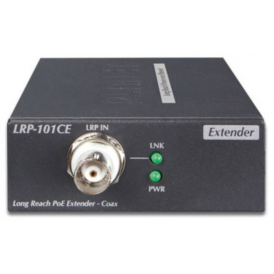 Transmiter Planet LRP-101C-KIT Extender Coaxial Lrp-101ch + Lrp-101ce POE 10/100base-Tx RJ45