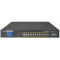 Switch Planet GS-5220-24P4XVR 24-Port POE 1000base-T+4port 10G TP/SFP+ Zarządzalny Dotykowy Ekran