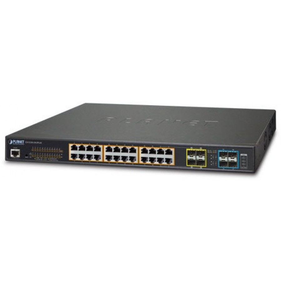 Switch Planet GS-5220-24UPL4X 24-Port Ultra POE 1000base-T+4port 10G TP/SFP+ Zarządzalny