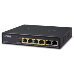 Switch Planet FSD-604HP 4-Port 100Mb POE+2x100Mb Niezarządzalny Desktop