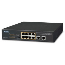 Switch Planet GSD-1008HP 8-Port 1000t POE+ 2x1000t Niezarządzalny