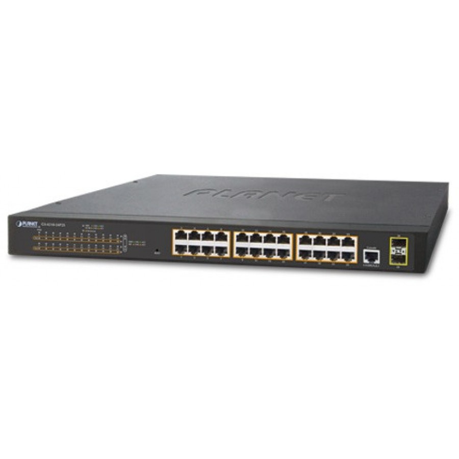 Switch Planet GS-4210-24P2S 24-Port POE 1000base-T+2port Gigabit TP/SFP Zarządzalny