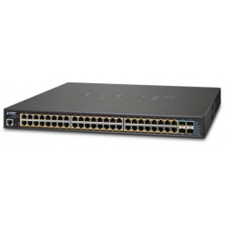 Switch Planet GS-5220-48P4XR 48-Port POE 1Gb + 4port 10Gb SFP+ Zarządzalny Redundantne Zasilanie