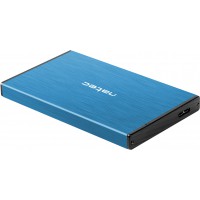 Obudowa HDD SSD Zewnętrzna Natec Rhino Go Sata 2.5" USB 3.0 Niebieska