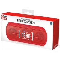 Głośnik Bluetooth Trust Fero 6W RMS 6h Czerwony