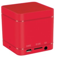 Głośnik Bluetooth Trust Kubo 6W RMS 5h Czerwony