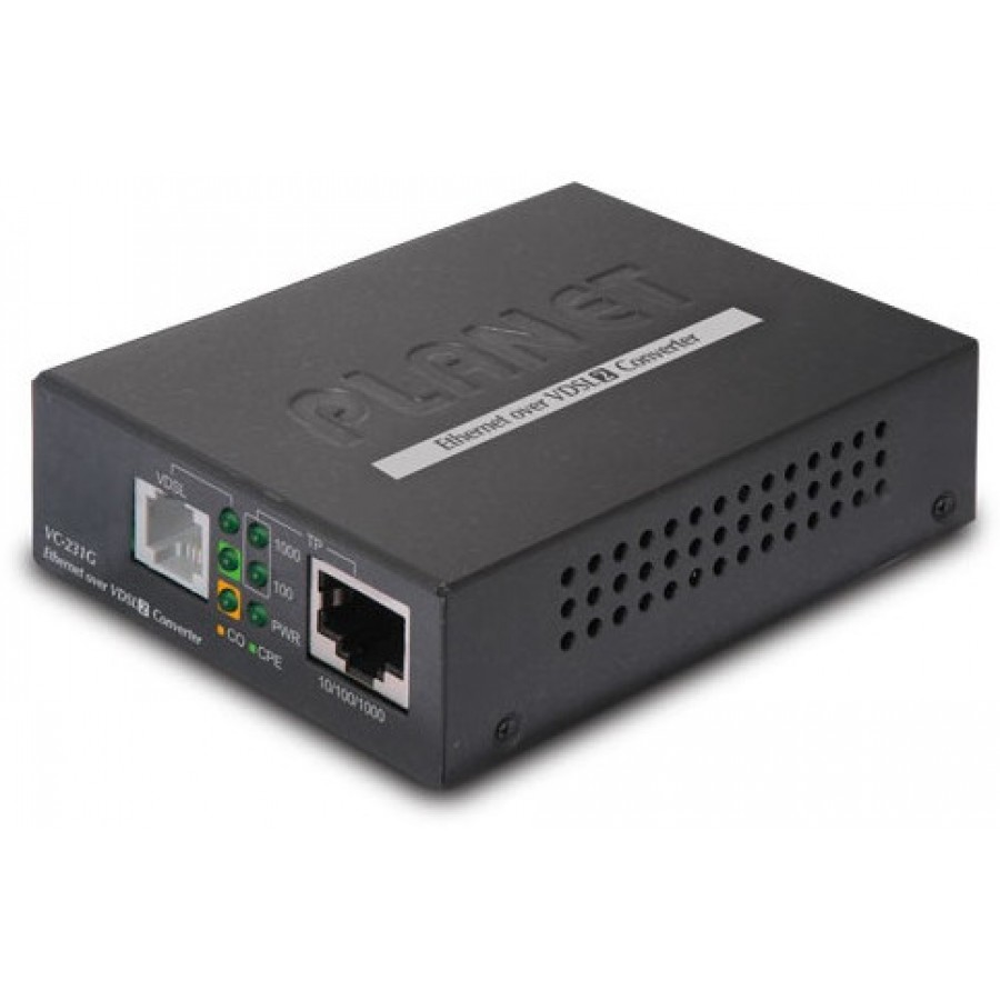 Konwerter Mediów Planet Vc-231g VDSL2 1000base-T 1x RJ45 1x VDSL2 RJ11