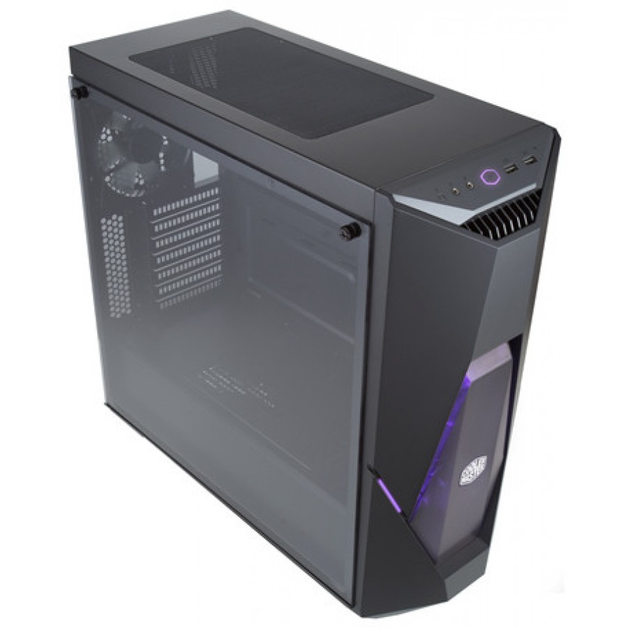 Obudowa Cooler Master Masterbox K500 Midi Tower Z Oknem Bez Zasilacza Wentylator Led