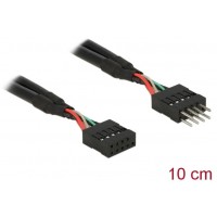 Przedłużacz USB Pinheader 10pin(F)-Pinheader 10pin(M) 10cm Delock