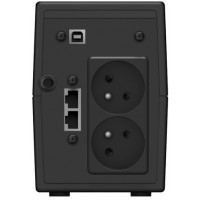 UPS Powerwalker Line-Interactive 650VA 2x 230V PL Out, RJ11 In/Out, USB, LCD, 2x Ładowarka GAMING