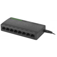 Switch Lanberg DSP1-0108 8-Port 100Mb/s Desktop